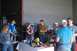 BBQ at the hangar